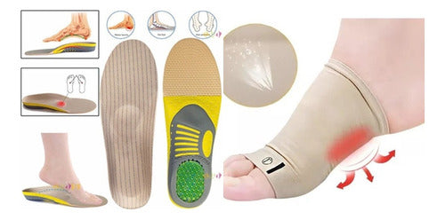 CIMARRON Premium Plantar Fasciitis Insoles + Gift Plantar 0