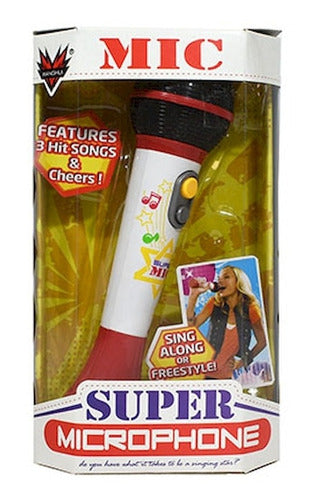 Toyland Musical Karaoke Handheld Microphone 24cm 1