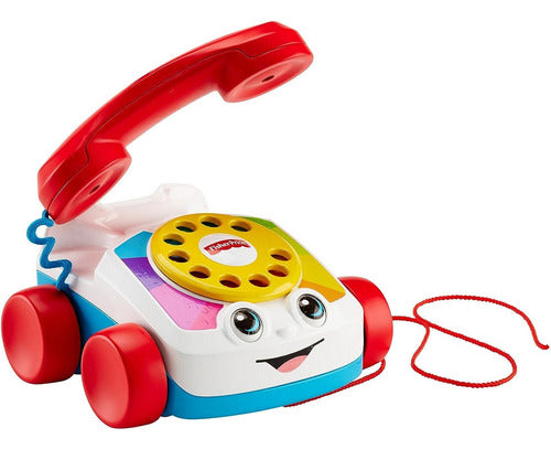 Fisher Price Telefono Bebe De Arrastre Con Juegos Y Sonidos 0