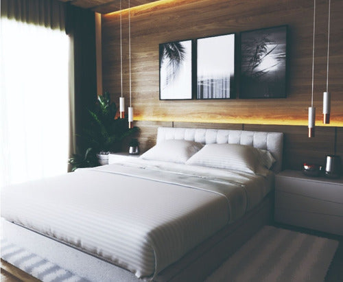 Luxurious Love & Home Hotel-Grade 2 1/2-Plaza Bedsheet Set Offer 0