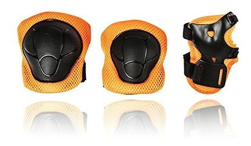 eNilecor Kid's Knee Pads Elbow Pads Wrist Guards for Skateboarding Cycling Inline Skating Roller Blading Protective Gear 0