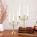 Ownmy - Candelabro De Metal Con 3 Brazos Y Candelabro, Color 5