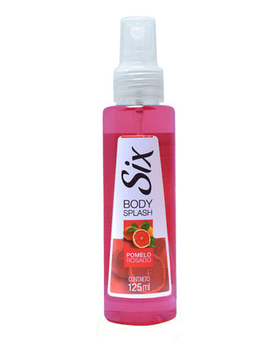 Body Splash Six Pomelo Rosado Contenido Neto 125 Ml Oferta 0