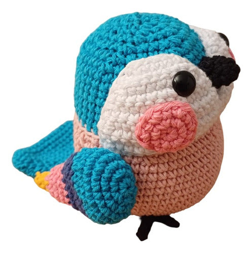 MedusaShop Pajarito Pajaro Amigurumis En Crochet 0