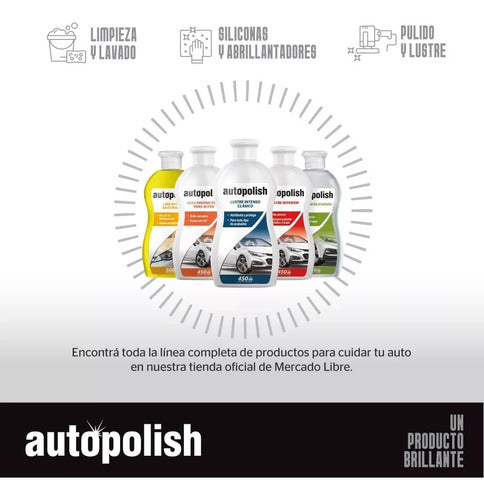 Autopolish Revividor Silicona Auto Exterior Autopolish 450 Ml Pack X 6 4