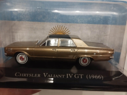 Chrysler  Valiant 4 Gt  Colección  1 43  11cm Salvat  Ixo 1