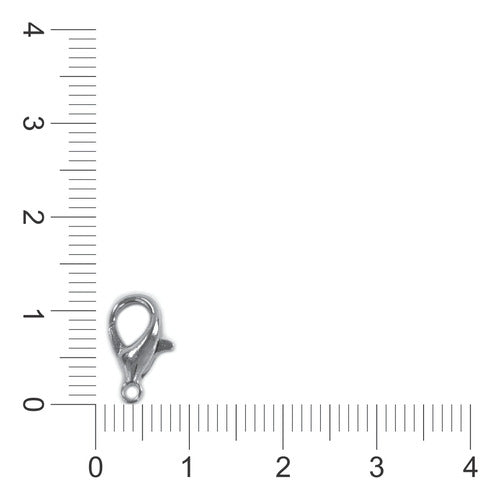 Elben Import 12mm Mosqueton Fornitura Insumo Bijou Pulseras X 100 Hierro 1