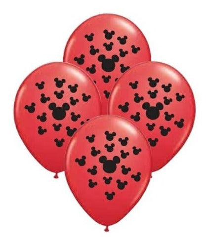 Globos Mickey Mouse 12 Pulgadas X 10 Unid Chirimbolos 2