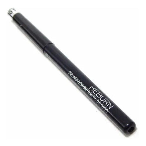 Heburn Professional Retractable Black Eye Liner 0