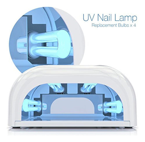 NailStar 9 W UV Bulbs 365nm for NailStar Nail Dryer 1