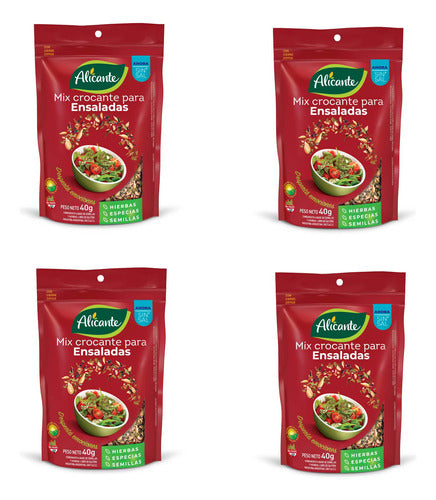 Alicante Mix Crocante Para Ensaladas 40g (pack X 4) 0