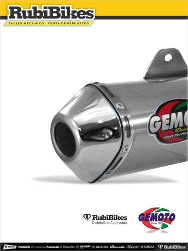 Gemoto Racing Chrome Exhaust Pipes for GS 2