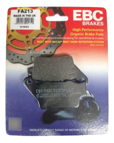 EBC Brakes Rear Brake Pad for TVS RR 310 - Agrobikes 0