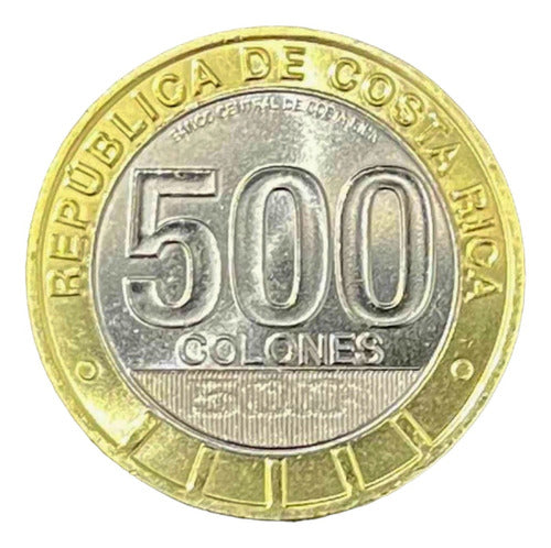 Costa Rica - 500 Colones - Año 2021 - N #305849 - Bimetálica 0