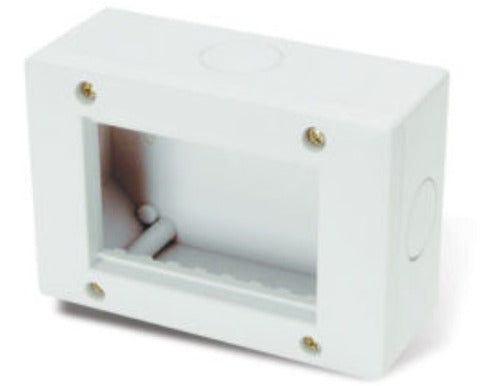 Caja Exterior Siglo Xxii 4 Modulos Ip40 Blanco Cambre 4264 0