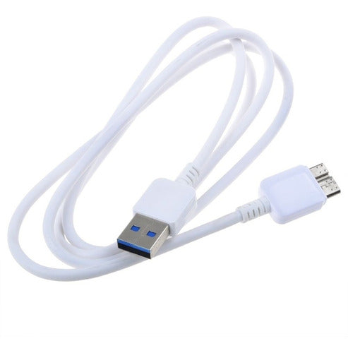 Buffalo Ministation HD USB 3.0 Data Sync Cable - White 0