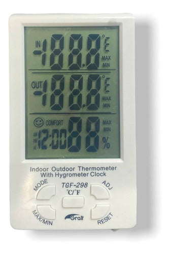 Gralf Digital Hygrometer Thermometer Temperature Humidity Indoor Cultivation 0