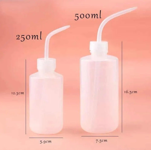 Fashion 500ml Long Tube Eyelash Cleanser Extension Bottle 3
