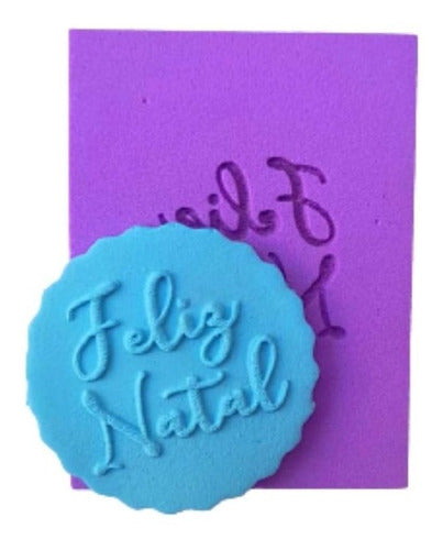 Tf10 Marcador Textura Natal Confeitaria Biscuit 0