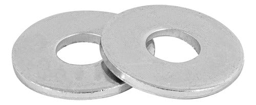 Flat Iron Zinc-Plated Washer 5/16 (8mm) x 50 Units 2