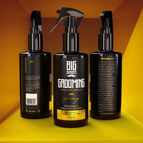 Grooming Modelador Big Barber 240ml Textura E Fixação 12 Und 4