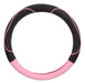 Vexo Black/Pink Universal Steering Wheel Cover 50/20 (diam. 38) Cool Line 1