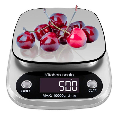 FENIC Digital Kitchen Scale Stainless Steel 1g to 5kg 0