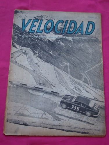 Revista Velocidad N° 59 Junio 1955 Lotus Max Ix - Packard 0