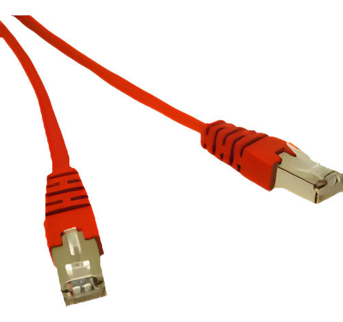 C2g Cat5e Stp, 1 X Rj-45, 1 X Rj-45, 50 Pies, Rojo 0