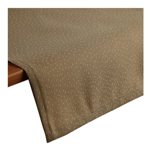 Peltrina Beige Silk Table Runner 30 x 160 cm 1