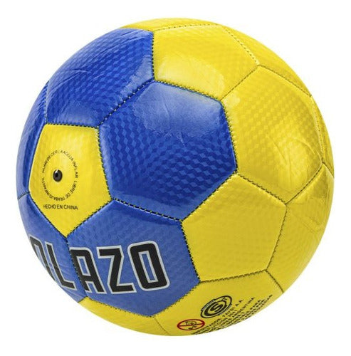 Generic Golazo Football Nº5 Yellow and Light Blue FDF303 2