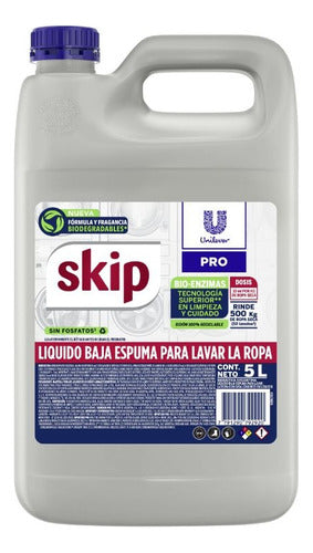 2 Bidones De Suavizante Vivere Y 2 Bidones De Jabón Skip 1