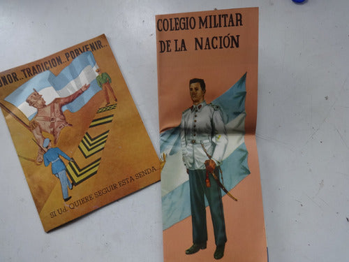 Folleto Colegio Militar De La Nacion Antiguo Ejercito Cabral 0