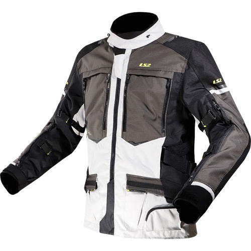 LS2 Norway Motorcycle Jacket Size M - Cafe Race 0