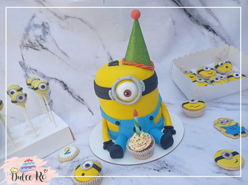 DULCE.RO_OK Customized Minion Birthday Cake 1