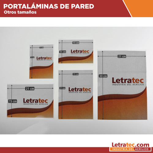 Porta Hoja De Pared Acrílico A5 Pp1-2115-12 Pack/12 2