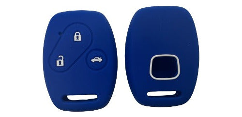 Kube Silicone Key Cover for Honda Fit Civic City CRV 3 Button 1