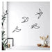 VIVELASER Wall Decoration Pigeon Wall Sconce Set of 4 2