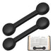 2 Pieces Weighted Bookmarks Book Weight Page Holder Black 0