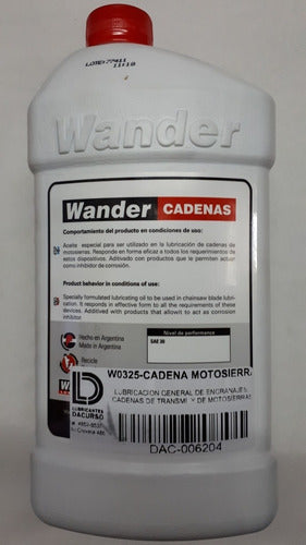 Wander Aceite Lubricante Especial Para Cadena De Motosierra 3