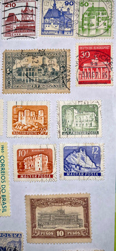 Sello Correo Castillos 61 Estampillas Buen Estado Colección 3