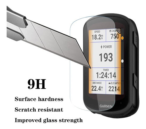 1 Funda + 3 Protect De Pant Para Garmin Edge 840 Solar/540 1