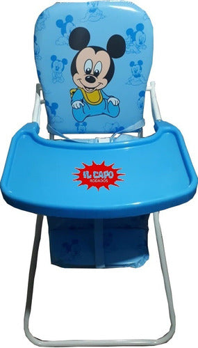 Foldable Baby High Chair + Foldable Playpen Combo 3