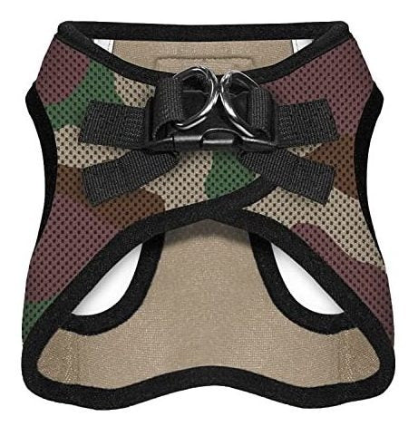 Best Pet Supplies Voyager Step-in Air Dog Harness - All Weather Mesh Step In Vest Harness For Small And Medium Dogs - Camouflage (Size M) 1