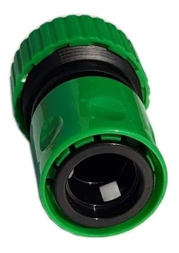 Berta 2 Quick Connector Hose Fittings 3/4" with 1/2" Autostop Coupling 2