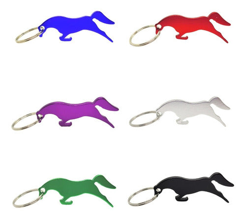 Nail Vinyl's Keychain Bottle Opener Horse Souvenir in Metal 5