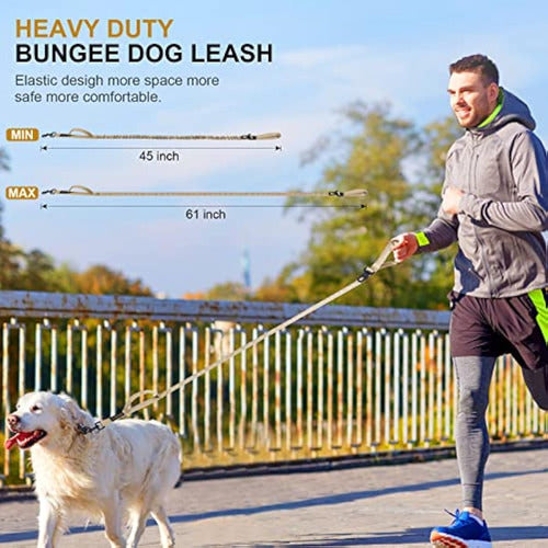 Lymayda Leash For Large Dogs That Pull,bungee Dog 2