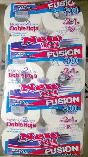 New Pel Double Sheet Toilet Paper 30mts Each X 40 Units 1