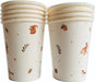 Forest Animals Disposable Party Cups x 8 Units 0