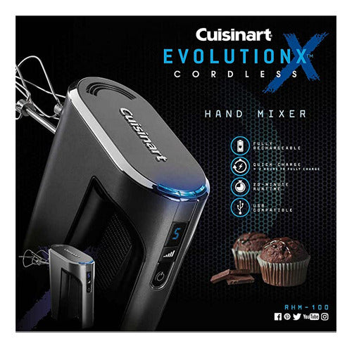 Cuisinart RHM-100 EvolutionX - Wireless Hand Mixer 1